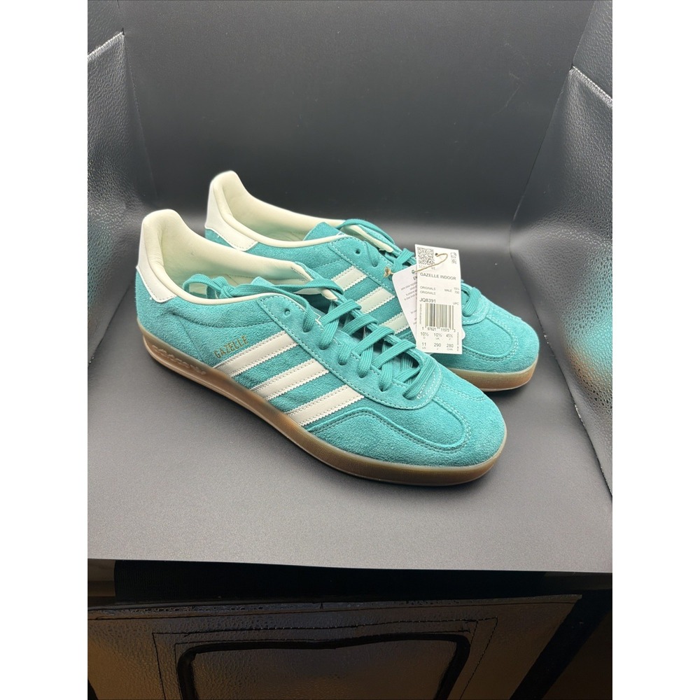 New Adidas Gazelle‎ Indoor Shoes - Pure Teal (JQ8391)